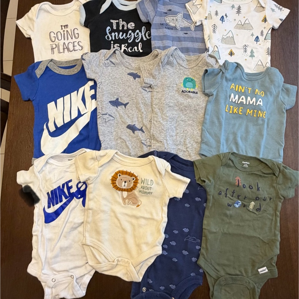 67 Piece NB-0-3M Boys Clothes